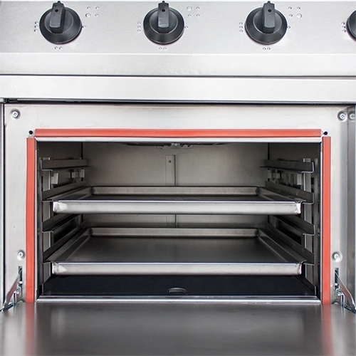 Плита электрическая 4 конфорочная с жарочным шкафом ПЭП-0,48-ДШ-01 (840(1050)х850(900)х860(880)мм