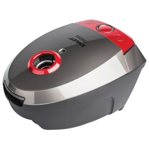 Пылесос SCARLETT SC-VC80B04 с пылесборником, потр.мощн. 1500Вт, мощн. всасыв.300Вт, серый