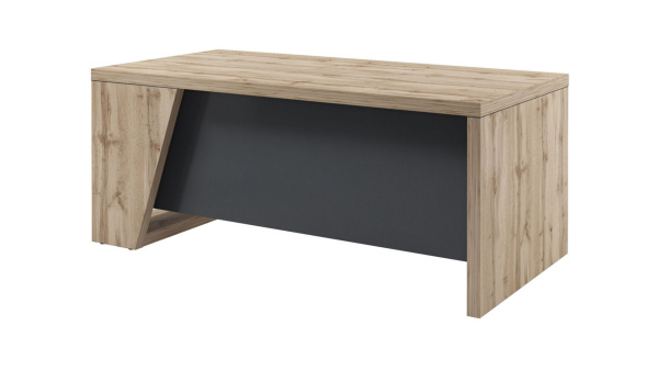 Стол для руководителя Torston T-118Л Дуб Вотан/Антрацит 1800х900х750мм