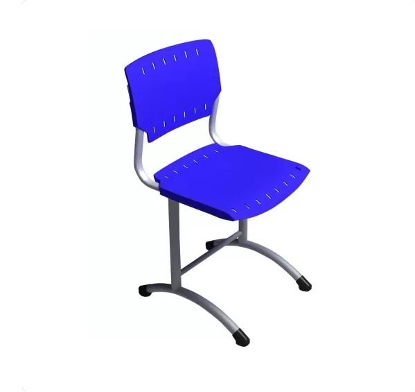 Стул ученический нерегулируемый на каркасе «ДУГА» ПЛАСТИК