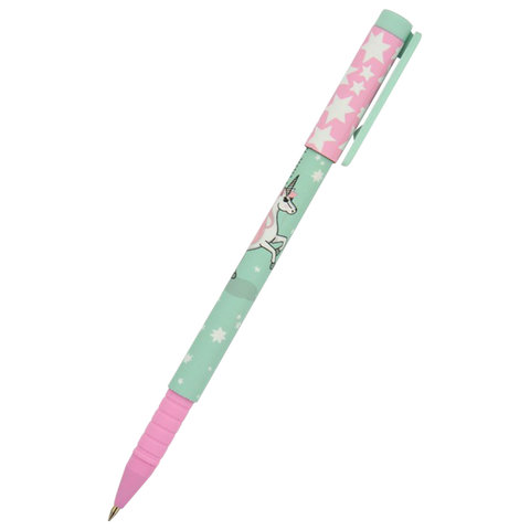 Ручка шариковая BRUNO VISCONTI "FunWrite", СИНЯЯ, "Единорог", узел 0,5 мм,ш/к58003